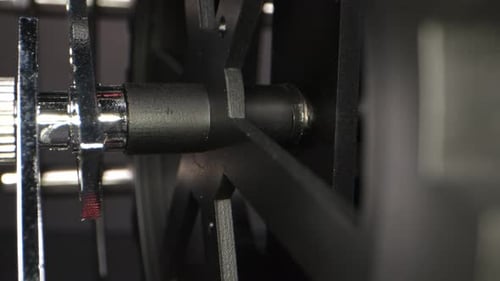 Rotating Gears and Cogs in Complex Mechanism