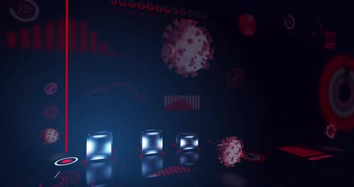 Coronavirus statistical data processing