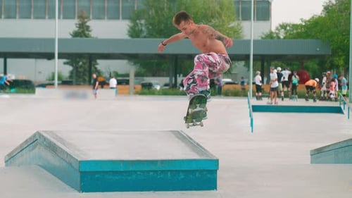 Skateboard Epic Jump