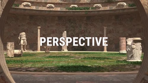 Ancient Ruins 3D Perspective Title Reveal