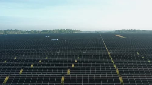 One of the Largest Solar Panel Installations in Germany