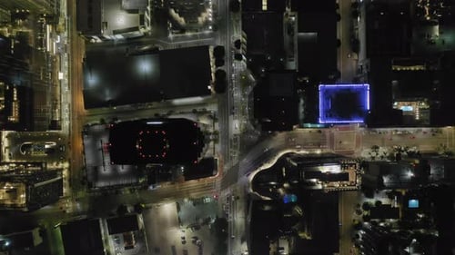 Aerial View From Above. Los Angeles, California, United States