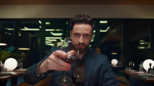 Pov Romantic Restaurant Date with Handsome Man