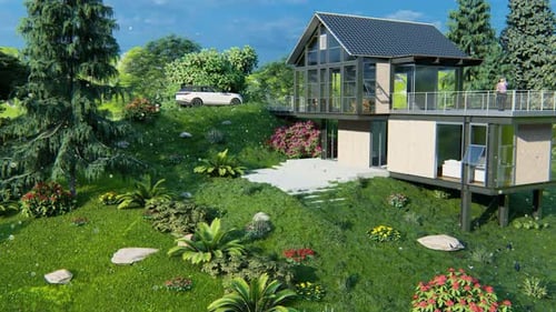 House On Mountain 2K