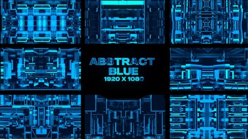 Abstract Blue