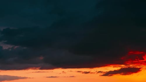 Sunset Cloudy Sky Sunrise Sky Natural Background
