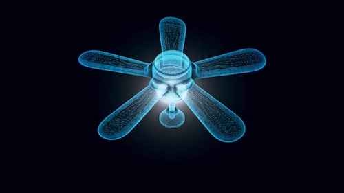 Ceiling Fan Hologram Hd