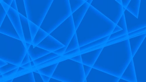 Dynamic Blue Geometric Lines Animated Background
