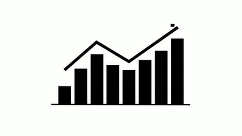 Animated Bar Chart and Line Graph Reveal