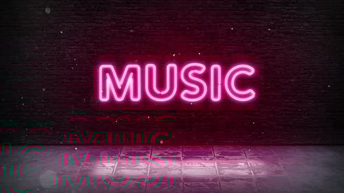 Music Neon Sign