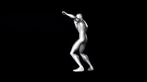 3D Stylized Human Boxer Training Animation