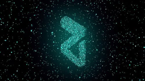 Emblème de la monnaie cryptographique Zilliqa ou Zil Hd