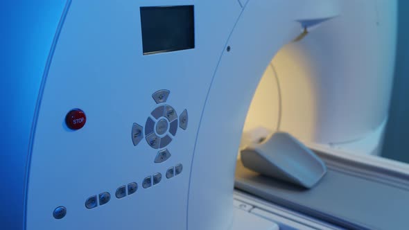 Control Panel on MRI Scanner, Medical Stock Footage ft. mri scan ...