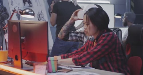 Developers Working on Video Game