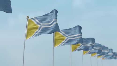 Tuva Flaggenreihe