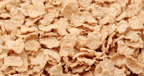 Close Up Delicious Looking Cereal Food