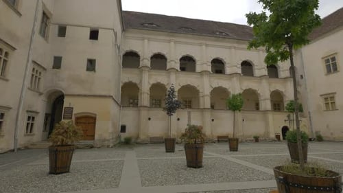 Fagaras fortress square