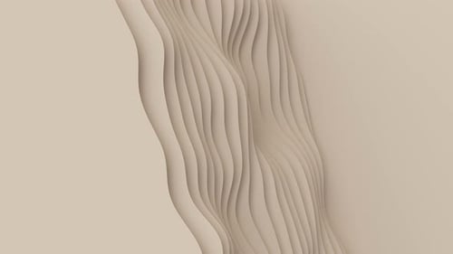 Champagne Paper Cut Dark Abstract Animation Background Loop