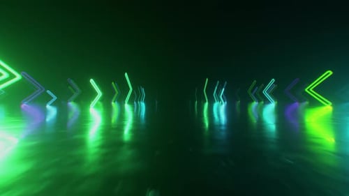 Fast Flight in Space with the Direction of Movement