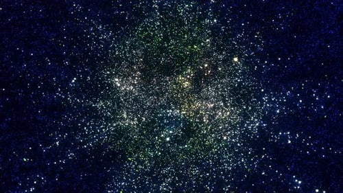 Abstract Shimmering Particle Background Loop