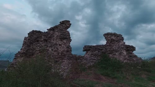 Ruins Of A Stone Wall