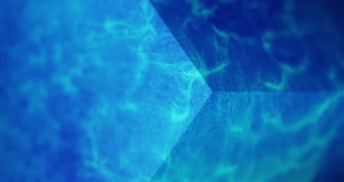 Fond tourbillonnant bleu abstrait.