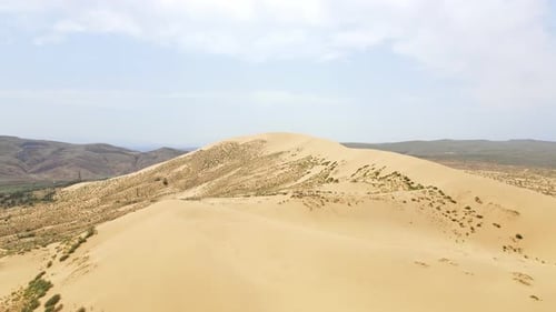 Sarykum est la plus grande dune de sable d'Europe