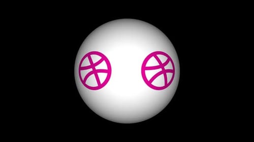 Social Media Icon Dribble