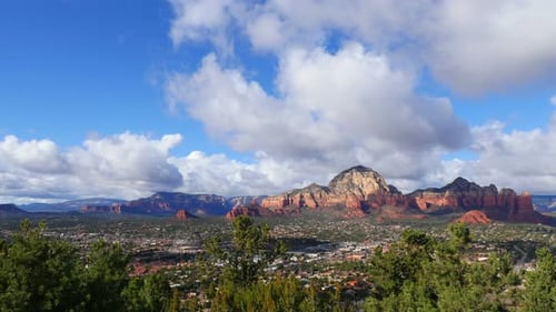 Sedona Arizona Overlook Timelapse