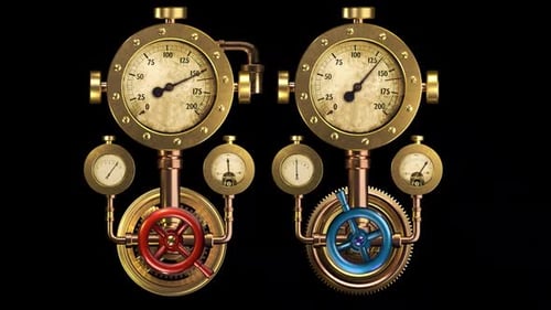 Steampunk-Geräte