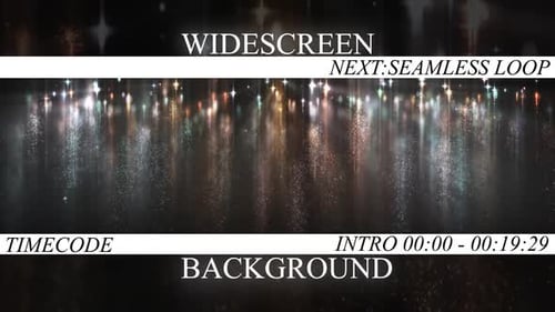 Clean Particles Christmas Widescreen Background