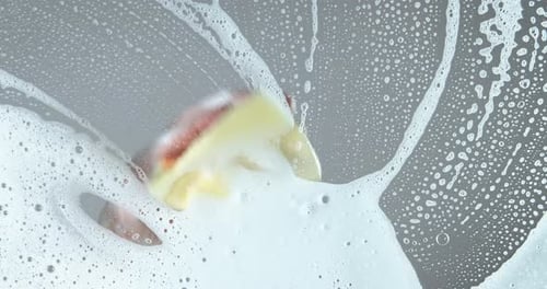 Wash with Soap a Table