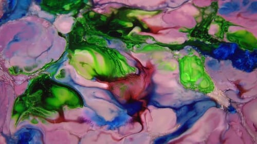 Abstract Colour Arty Paint Background Texture