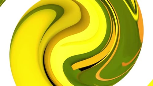 Abstract Swirling Fluid Shapes Background Animation