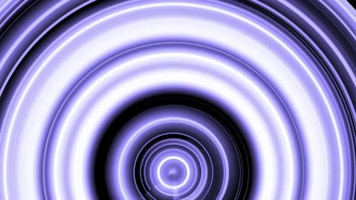 Colorful Glow Neon Line Circle Animation Background