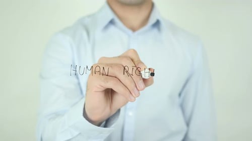 Writing Human Rights on a Clear Surface