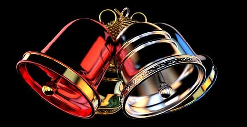 Xmas Quad Bells Seamless Loop