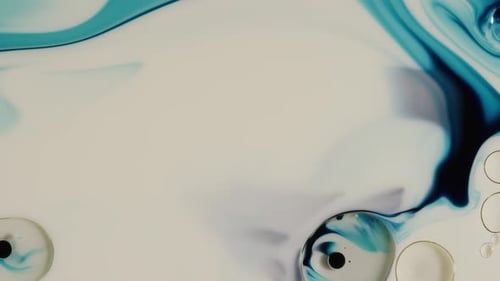 Abstract Ink Mixing in Liquid