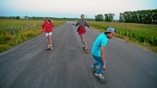 Longboarding with Friends