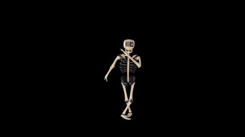 Mexican Dancing Skeleton Loop