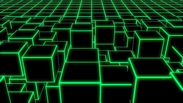 Abstract Line Box Background, Backgrounds Motion Graphics ft. 3d & box ...