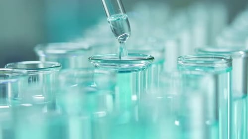 Liquide en laboratoire