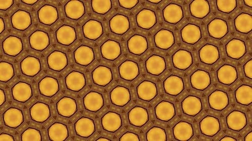 Abstract kaleidoscope background animation .Geometric movie.