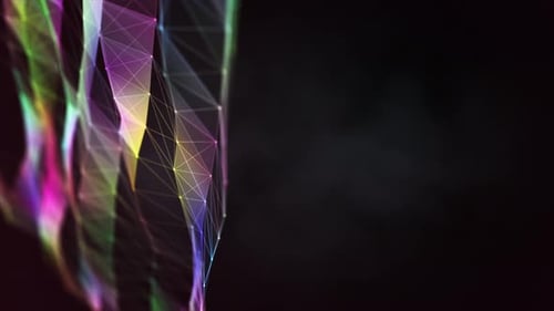 Colorful Futuristic Network