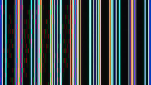 Líneas verticales multicolores