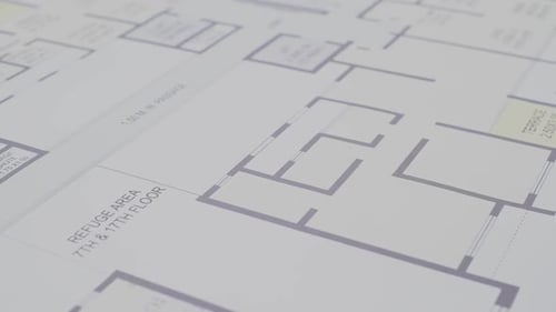 Building Construction Plan - Architectural Drawing