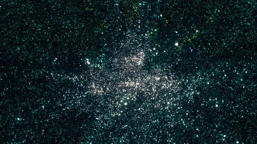 Macao Flag With Abstract Particles