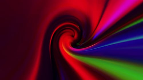 Abstract Colorful Swirl Vortex Background Animation Loop
