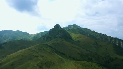 Panorama der Ciucas-Berge
