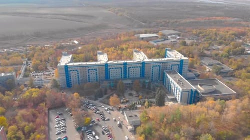 Hospital Building Facade